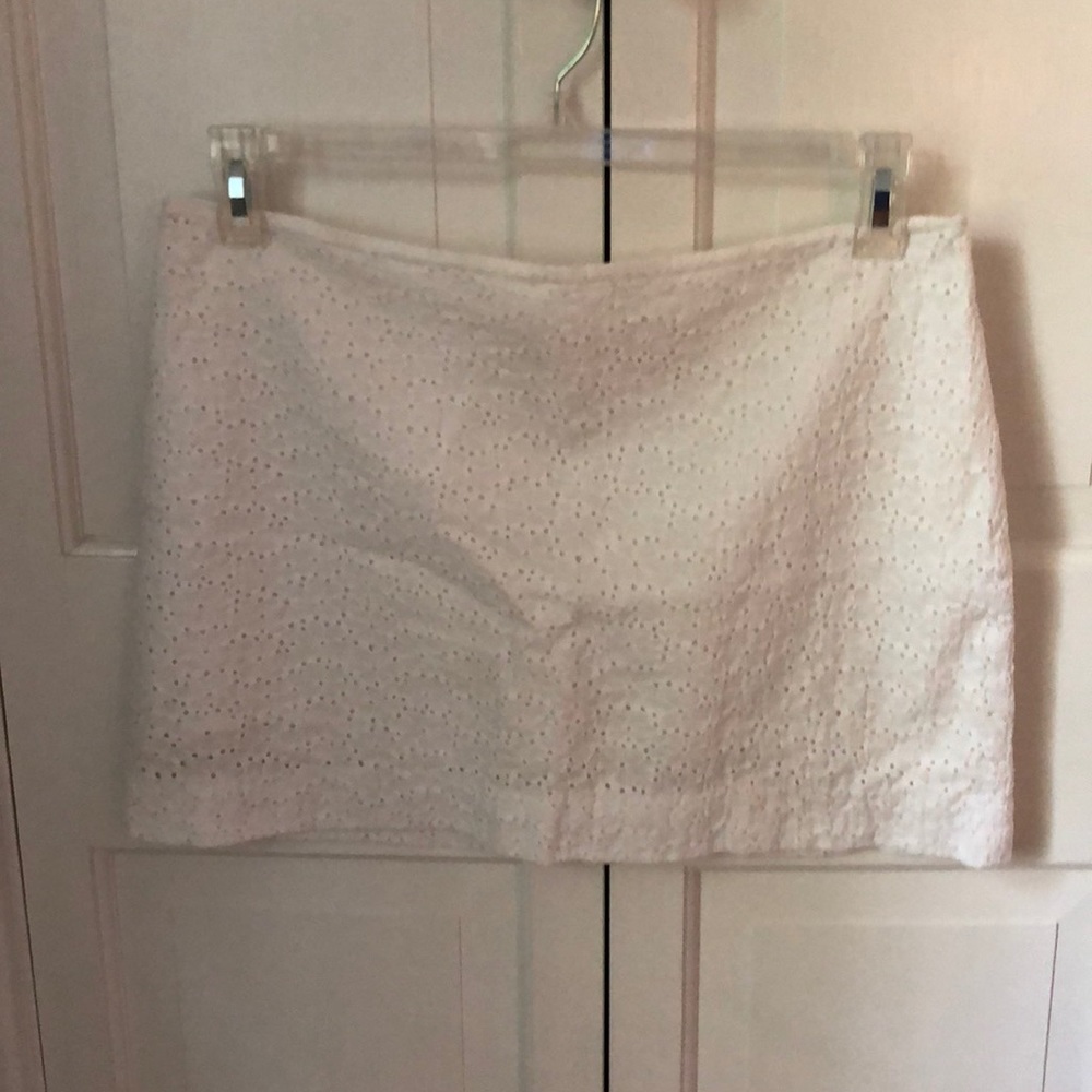 Lilly Pulitzer white skirt